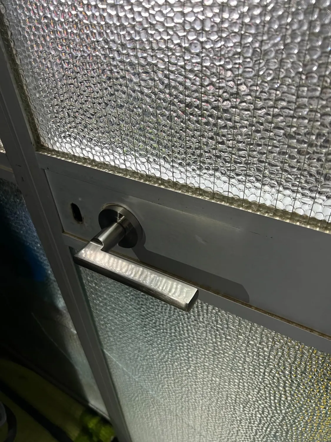 Amig MAI PB85 Maniglia su Placca Porte Interne Nichel Spazzolato