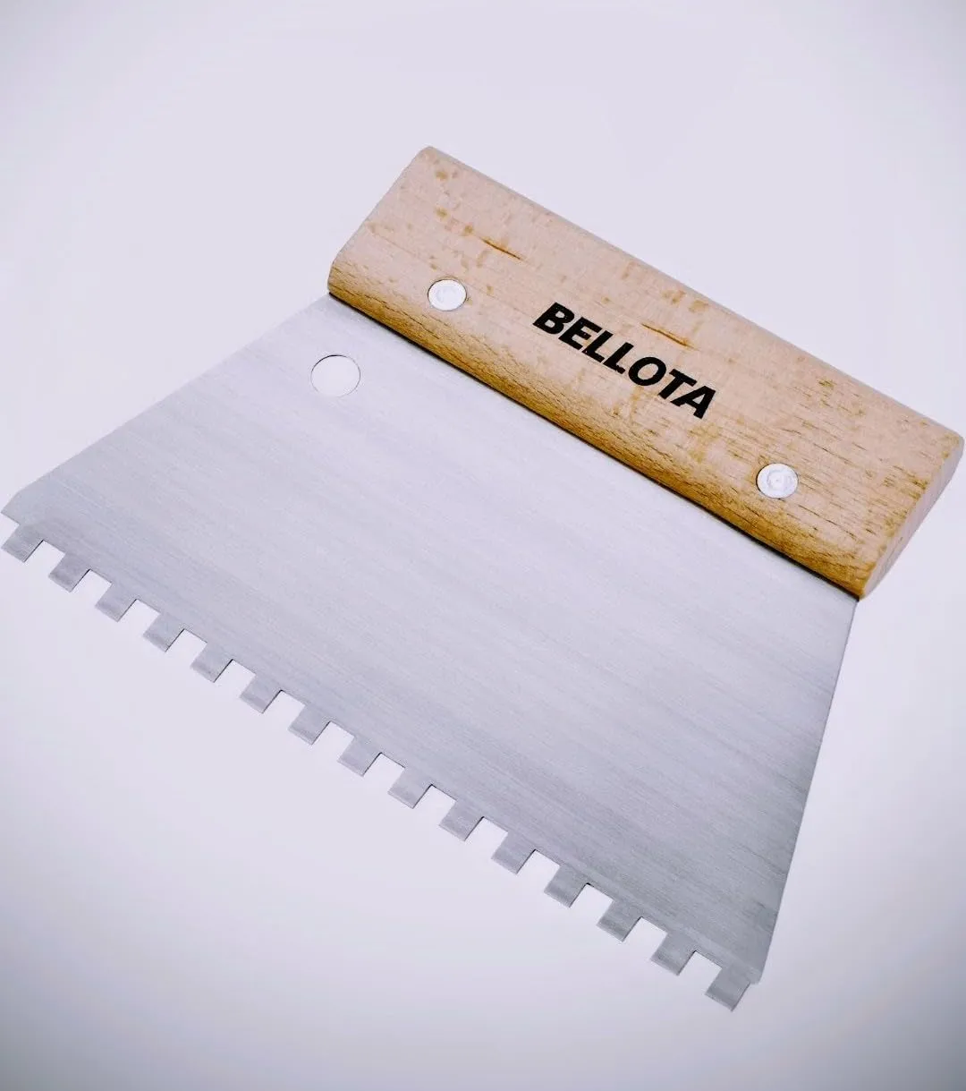 Bellota pialletto dentato spatola 3 mm acciaio