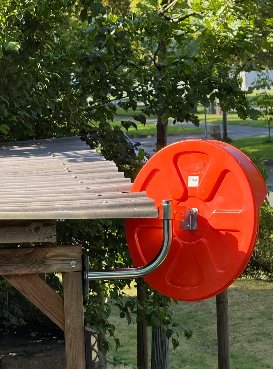 Amig specchio convesso sorveglianza 60 cm arancione