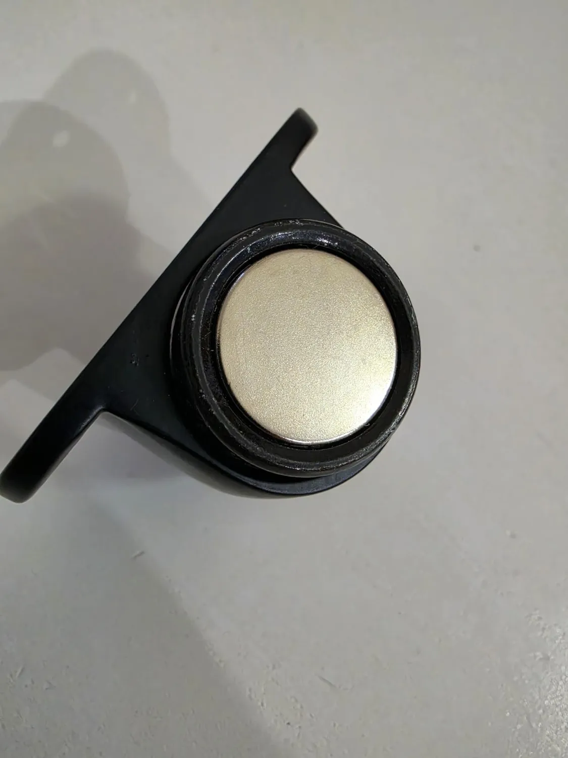 Amig Fermaporta Magnetico Pavimento Zamak Nero 44x40 mm