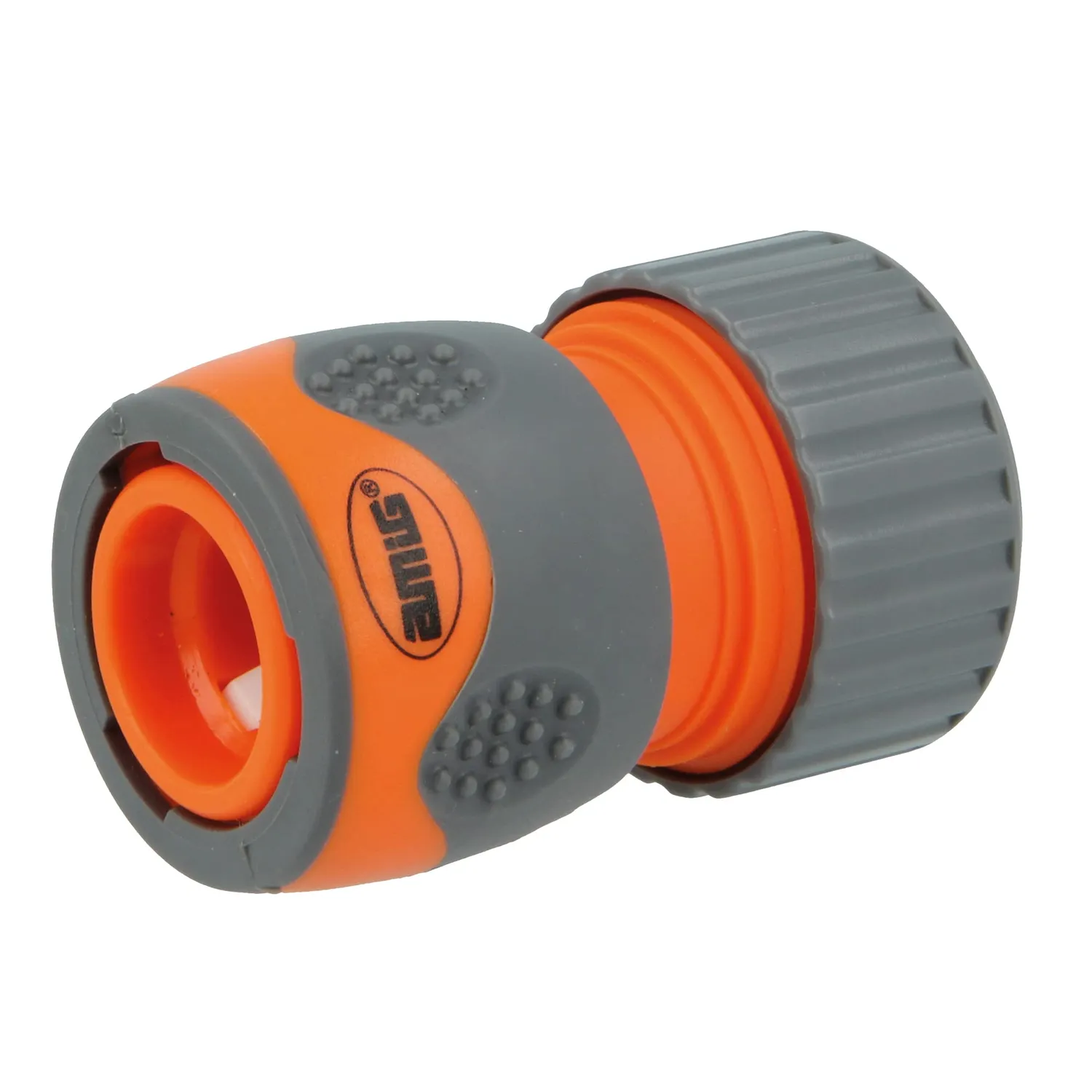 Amig connettore rapido tubo 3/4" arancione-grigio