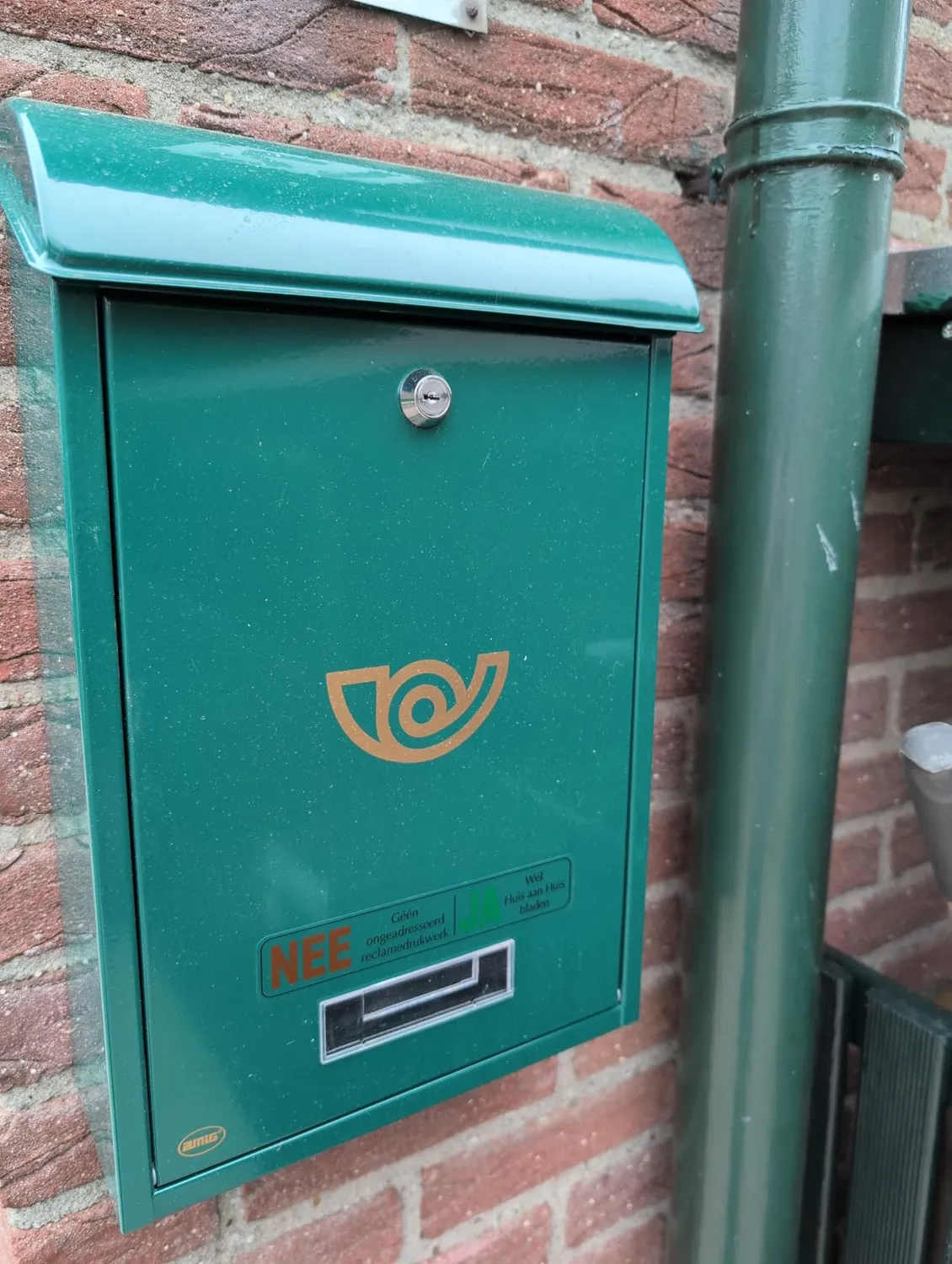 Amig cassetta lettere da esterno bianca 40x25x10 cm acciaio