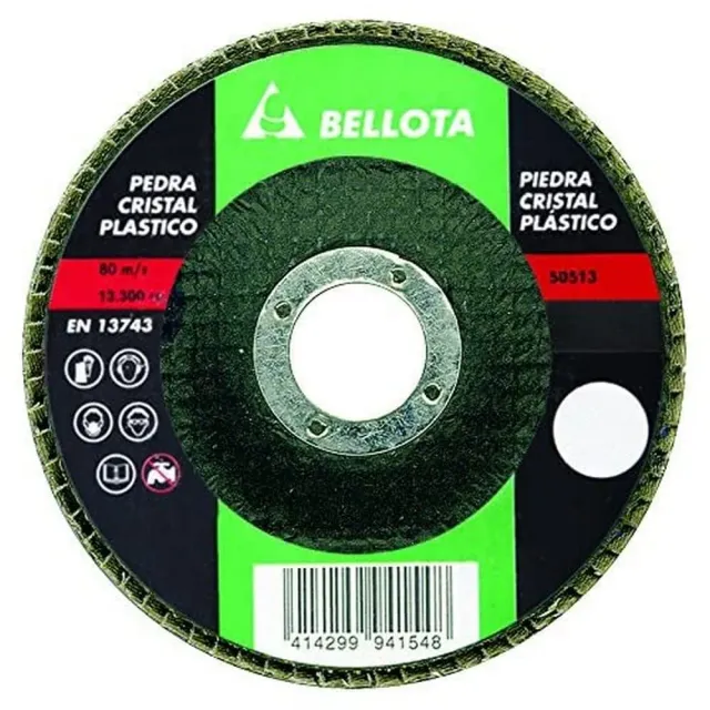 Bellota Stone disco lamellare 115 mm pietra grana SIC