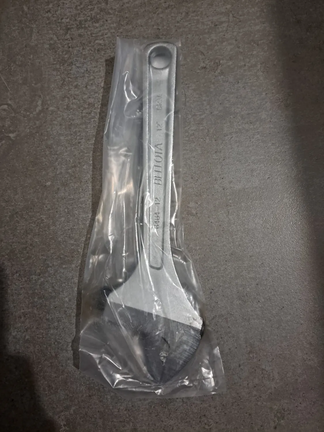 Bellota chiave regolabile rullino laterale 12 pollici