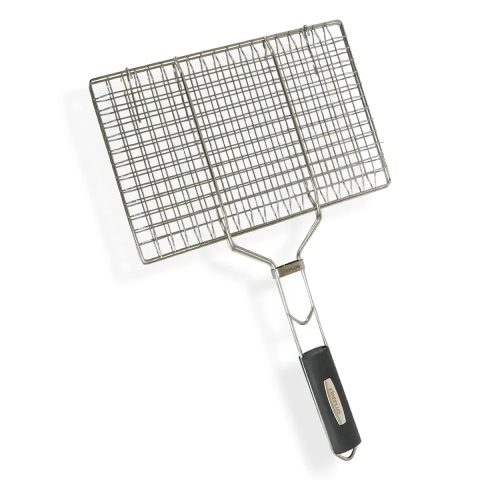Amig Fireplus griglia barbecue doppia inox 32x21,5 cm