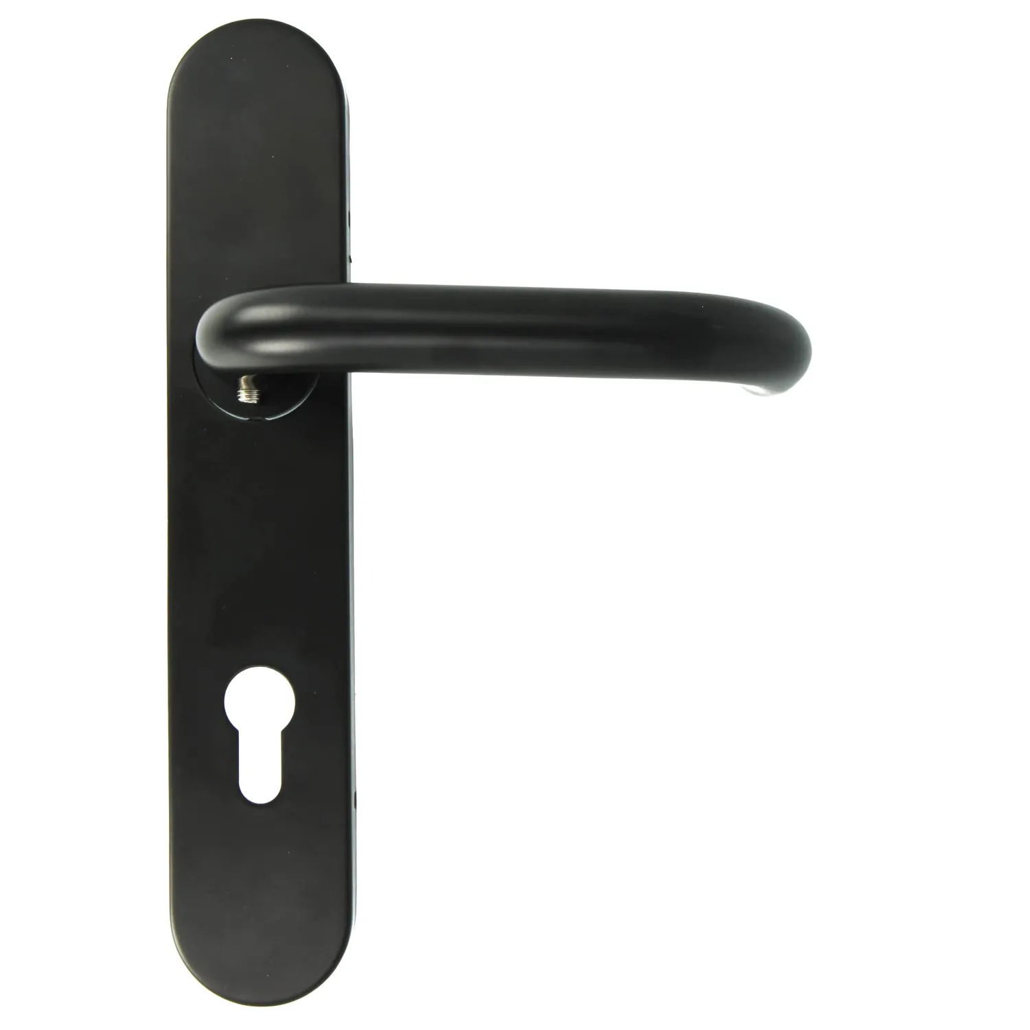 Amig Set Maniglia Placca 245x45 con Bocallave Nera