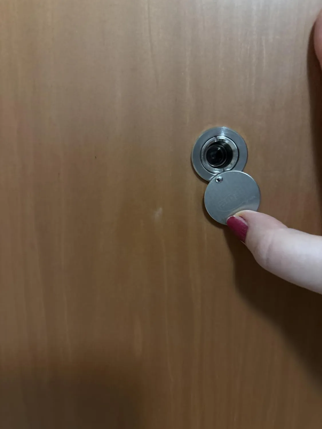 Amig 7227 Spioncino Porta Blindata Cromo Opaco