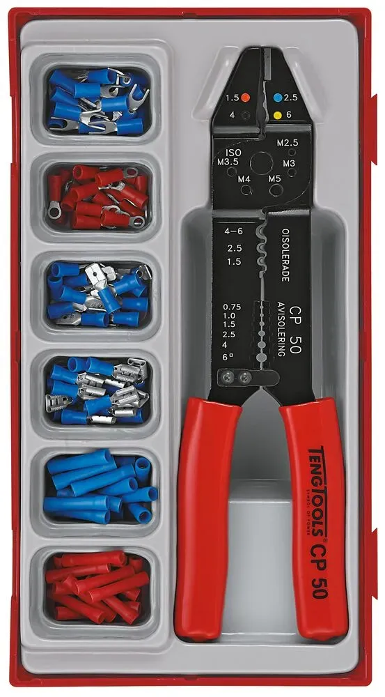 TengTools set pinza crimpare TT1 121 pezzi