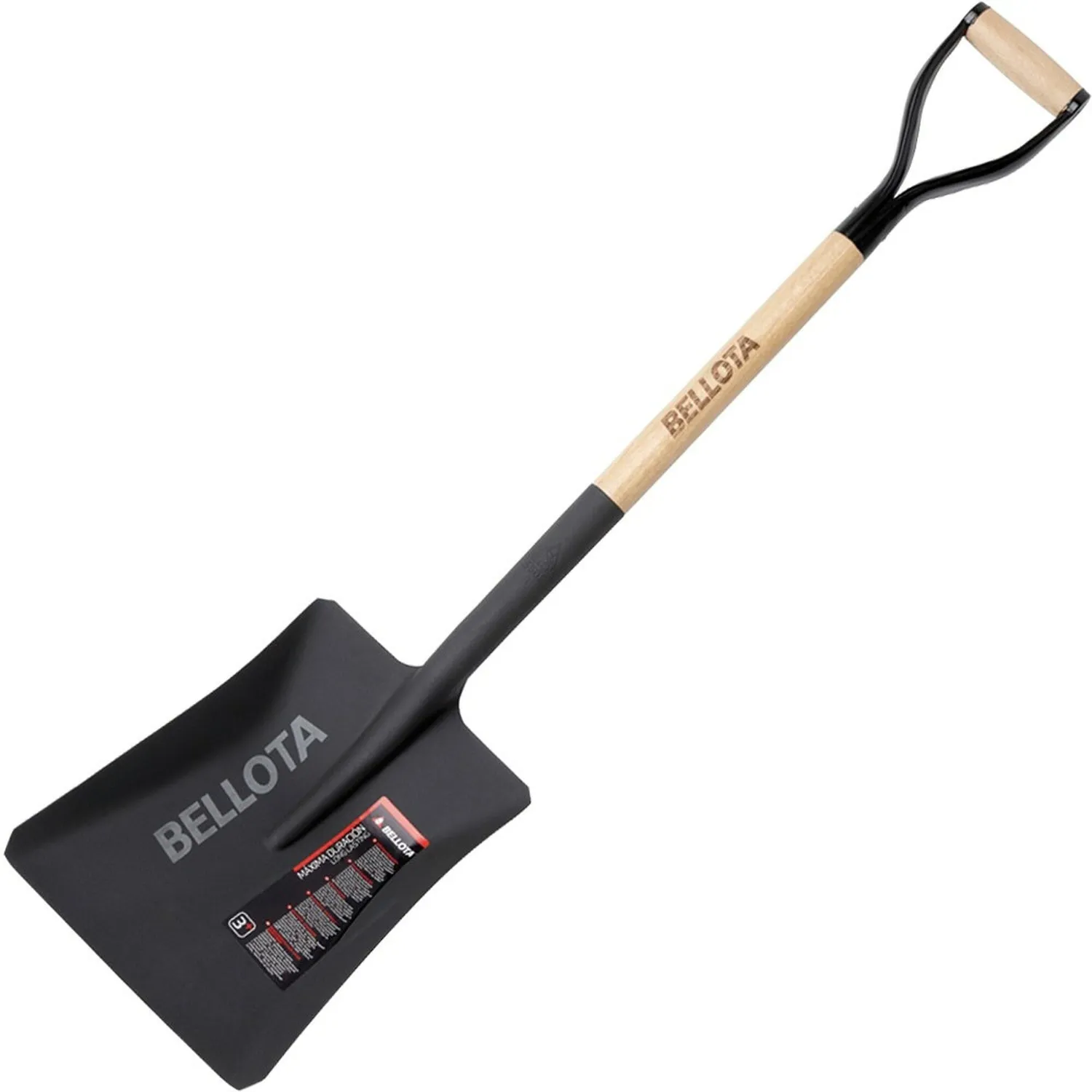 Bellota badile quadrato 340x275 mm manico T