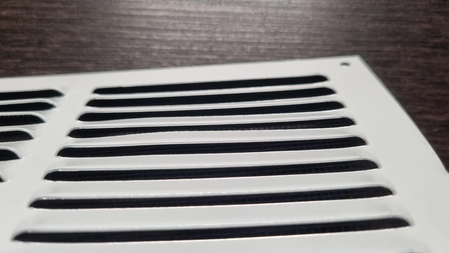 Amig 250x250 mm Griglia di Ventilazione Bianca Alluminio