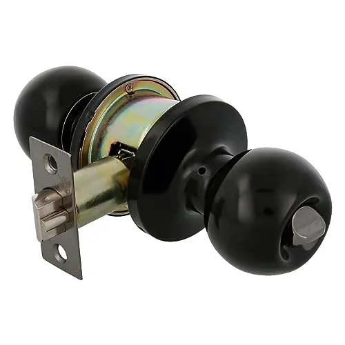 Amig pomello doppia sfera porta ingresso nero antischeda