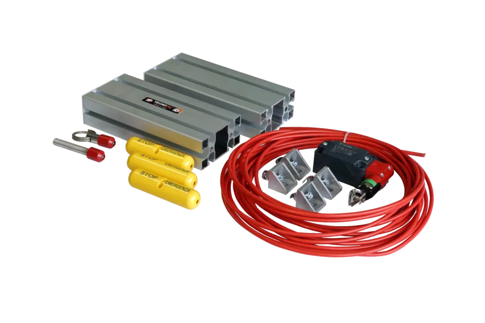 TECNO PIU' Kit Microinterruttore a Fune Sicurezza