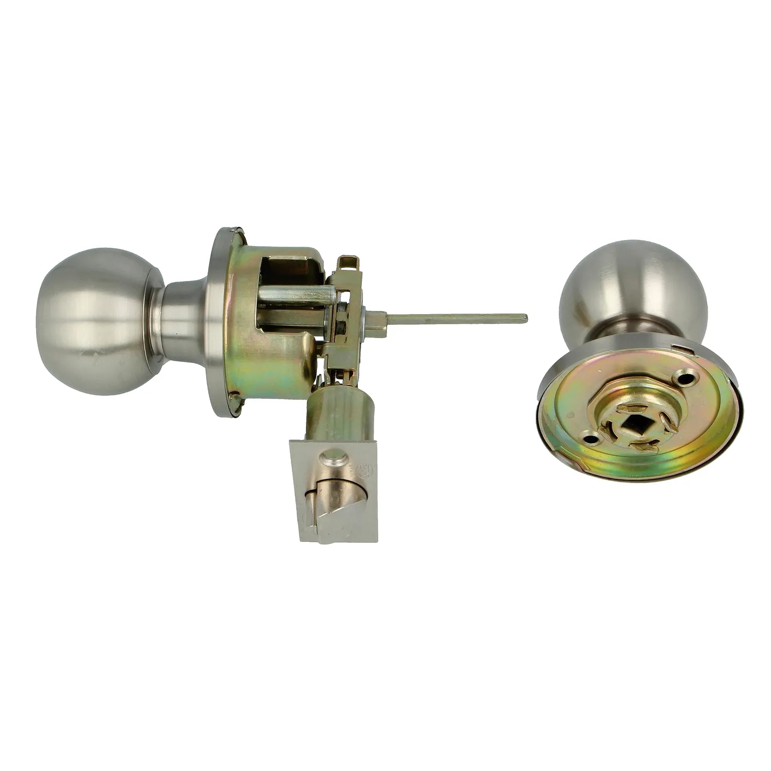 Amig 11161 pomello porta cromo opaco con chiave