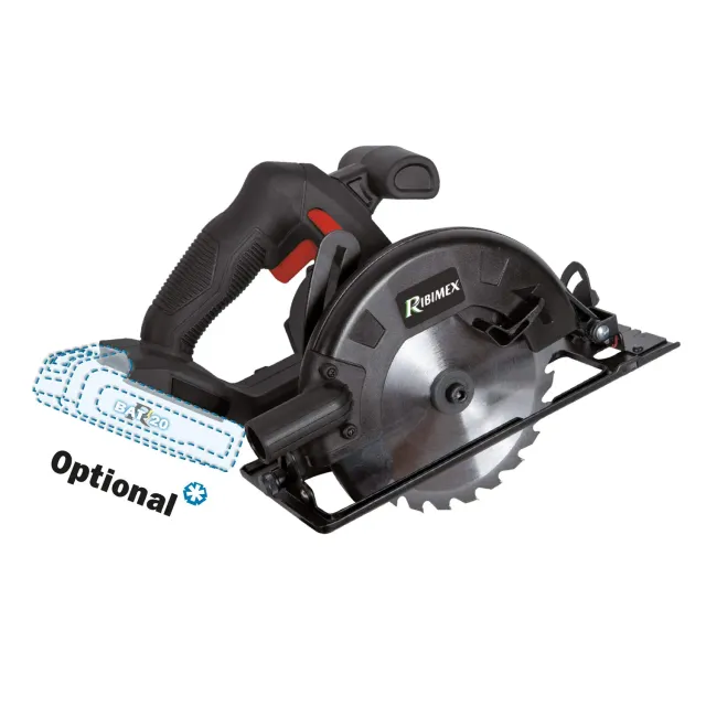Ribimex RBAT20 PRBAT20/SC165SB sega circolare 165 mm senza batteria