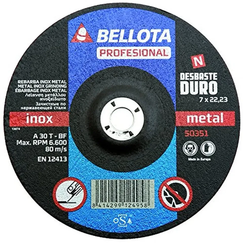 Bellota Disco Spianatura INOX-Metal Duro Professionale