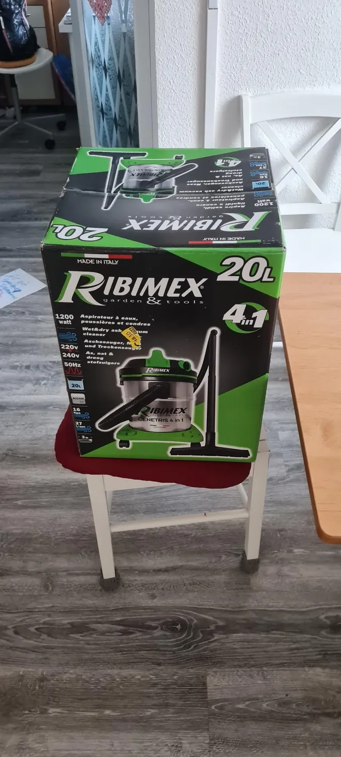 Ribimex Cenetris aspiratore multifunzione 4in1 20 L 1200 W