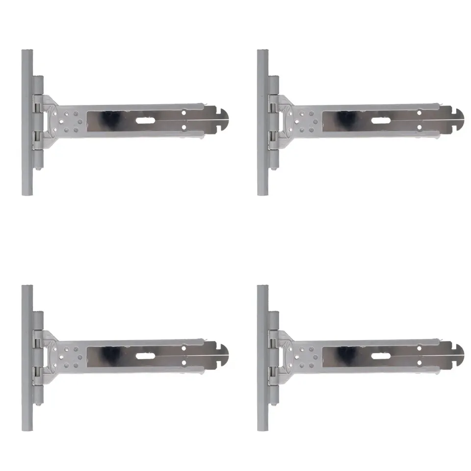 Amig staffe tapparella standard 150 mm 4 pezzi grigio