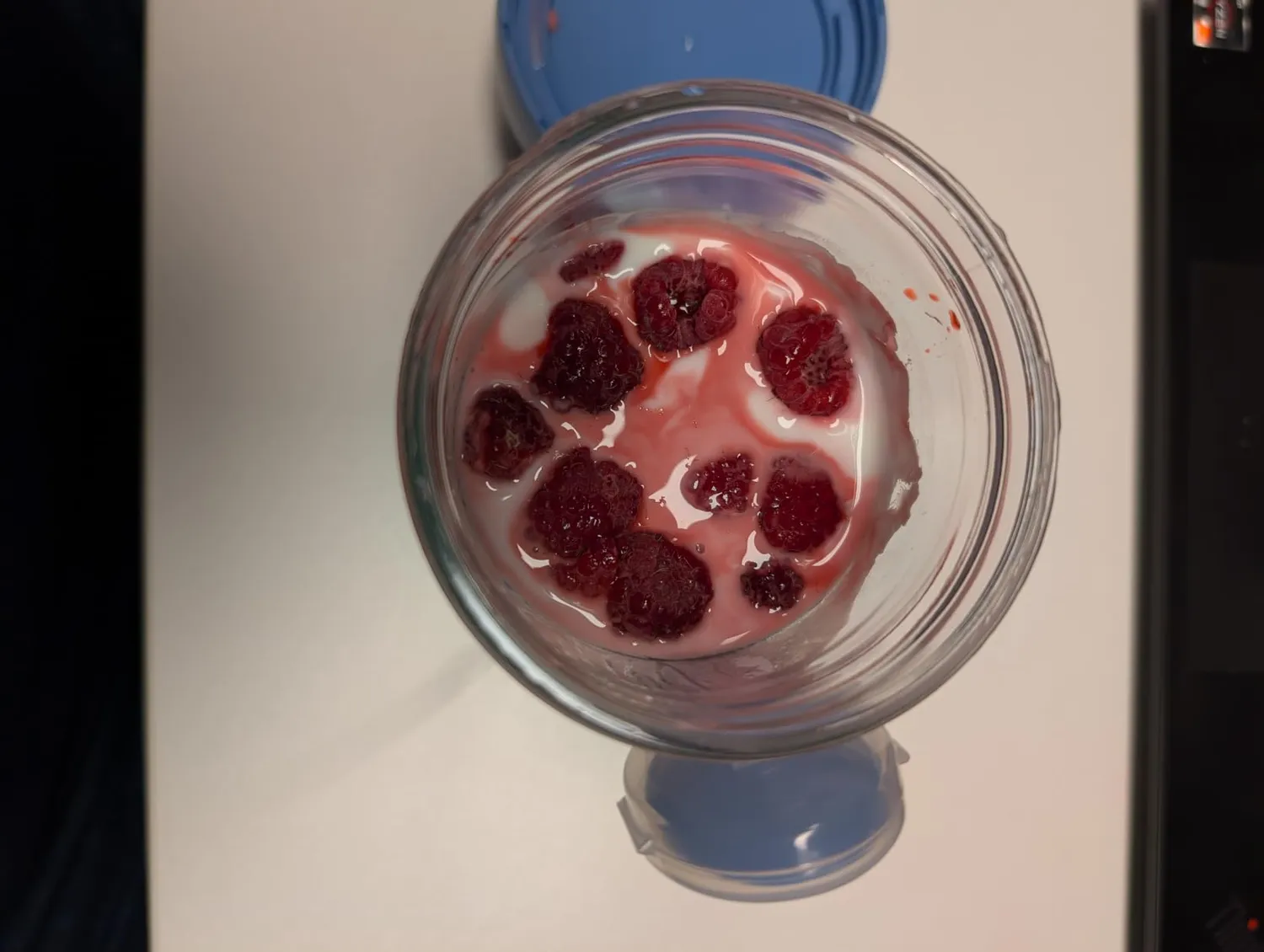 Amig Mod.1 bicchiere yogurt vetro 480 ml con vaschetta cereali