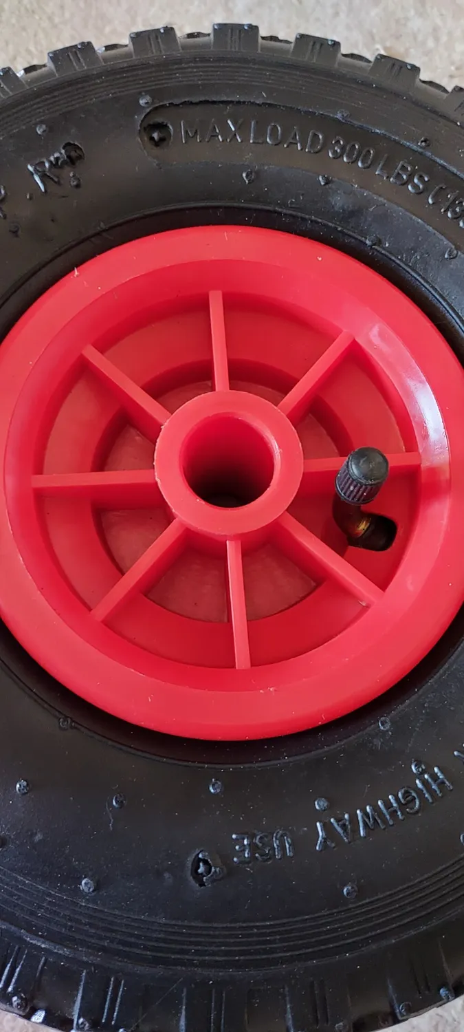 Ribimex Ø260 mm Ruota Gonfiabile Carrello Pneumatica