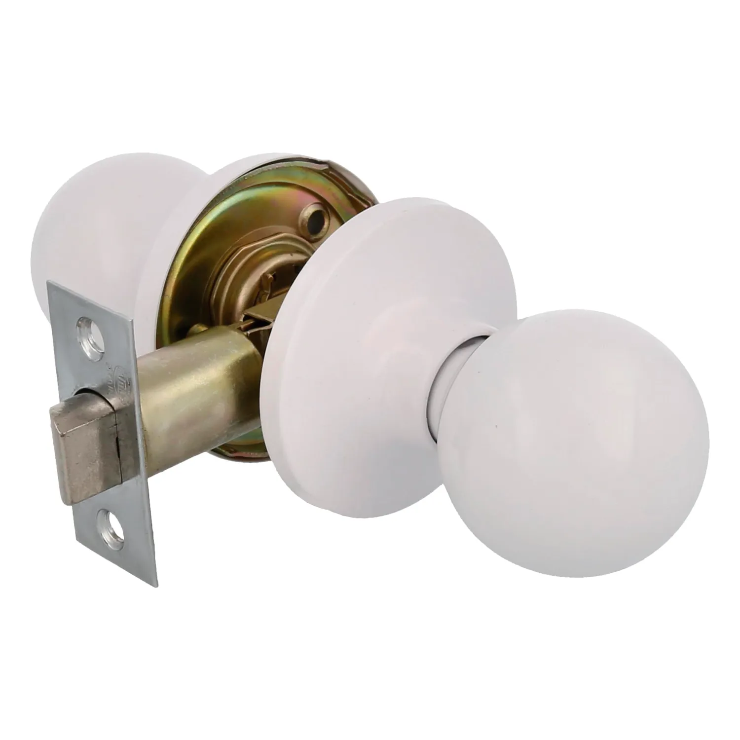 Amig 60/70 mm pomello sfera porta interna argento opaco