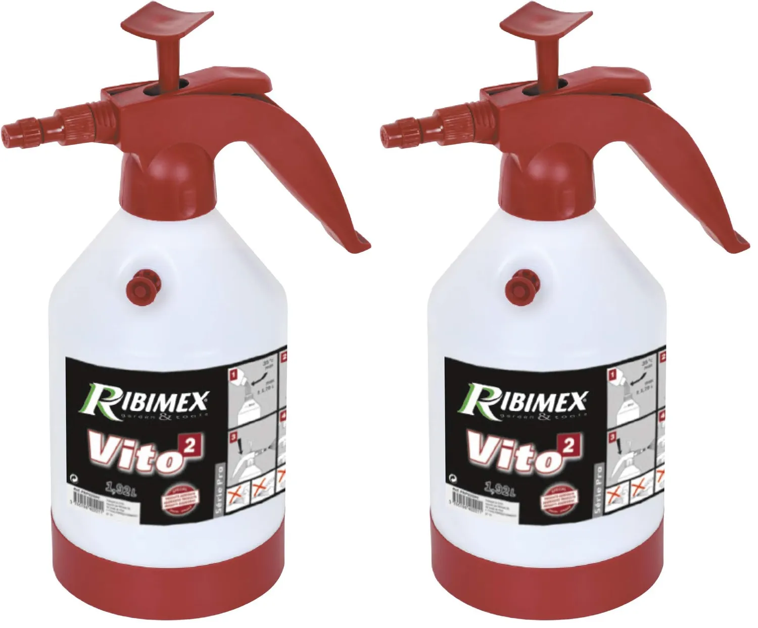 Ribimex Vito 2 nebulizzatore a pressione 2 L Viton