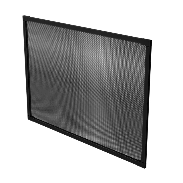 Amig ME01 zanzariera finestra 70x50 cm nera alluminio