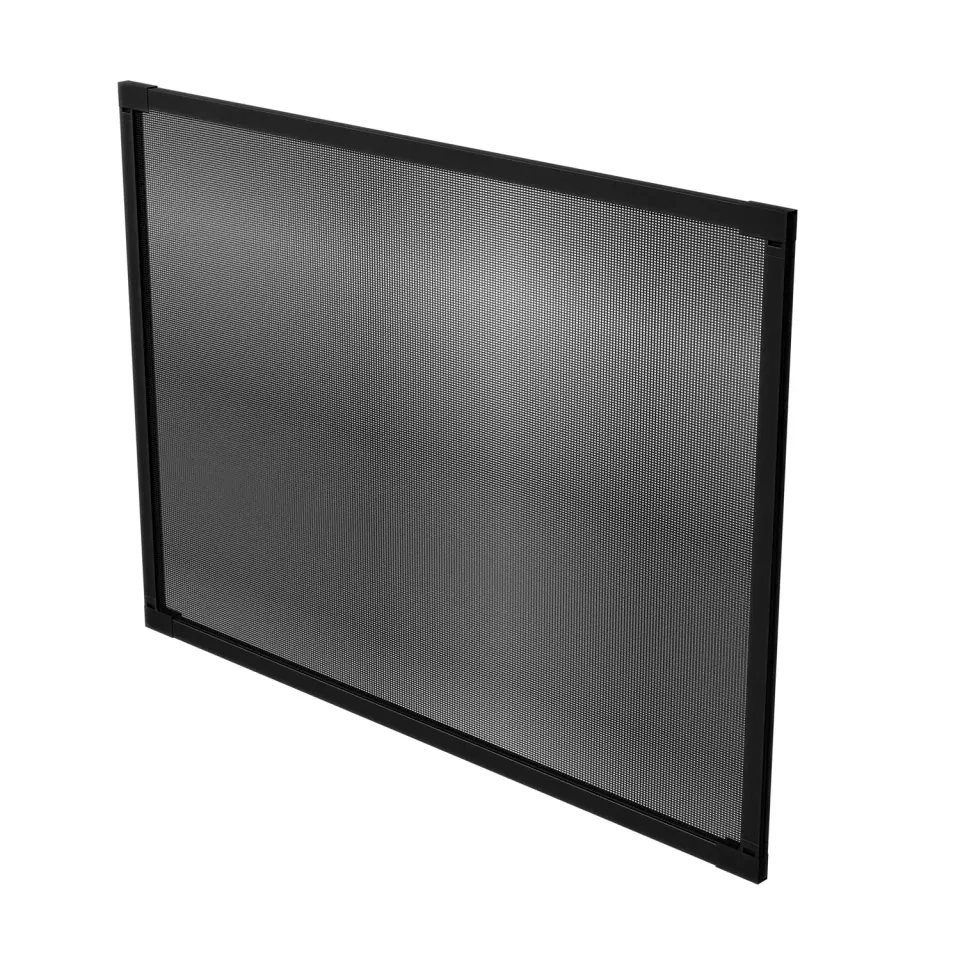 Amig ME01 zanzariera finestra 70x50 cm nera alluminio