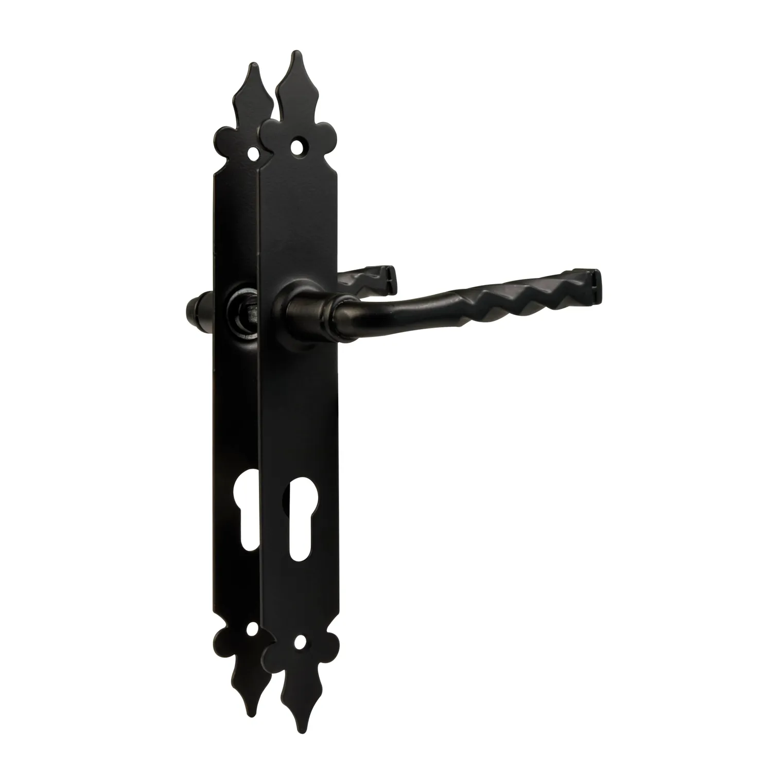 Amig placca liscia 270x36 maniglia porta 90 mm nero