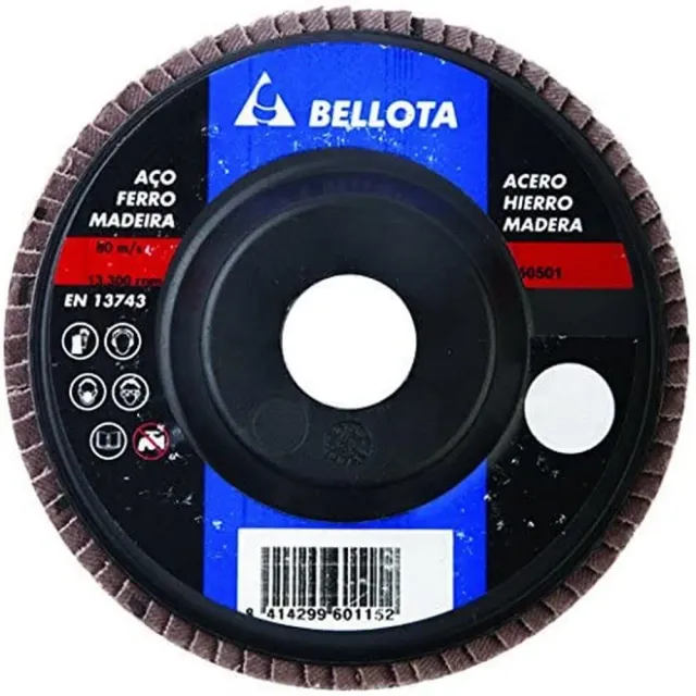 Bellota disco a lamelle 115 mm spianatura metallo universale