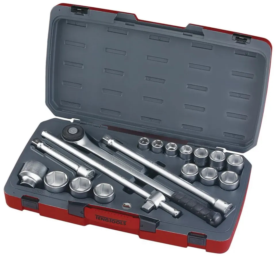 TengTools Mecca Pro set bussole 3/4" 18 pezzi 6pt