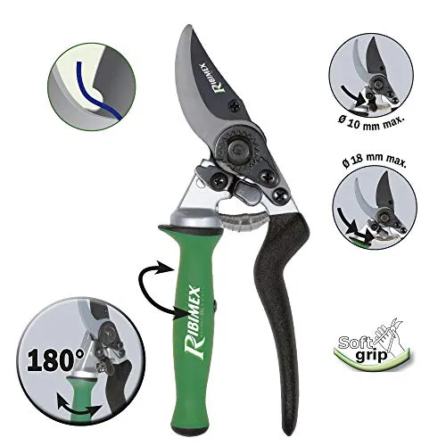 Ribimex PRO PRSMC08TR Forbice Curva Potatura