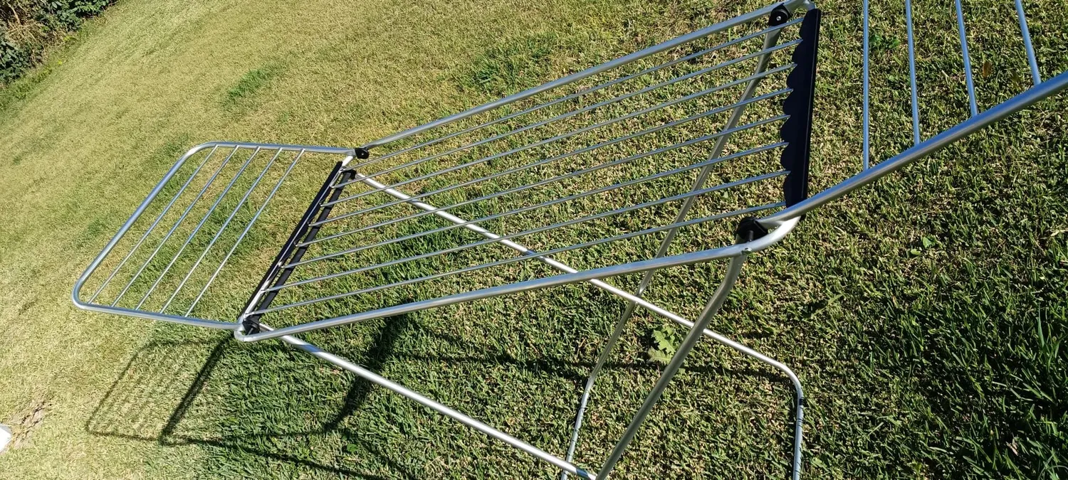 Amig Aeria AirFlow stendibiancheria 18 m argento nero