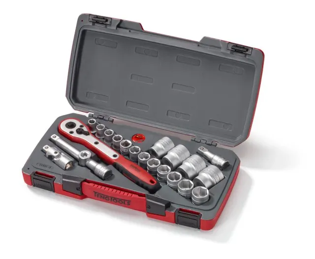 MECCA PRO Set Bussole 1/2" 21 Pezzi Esagonale