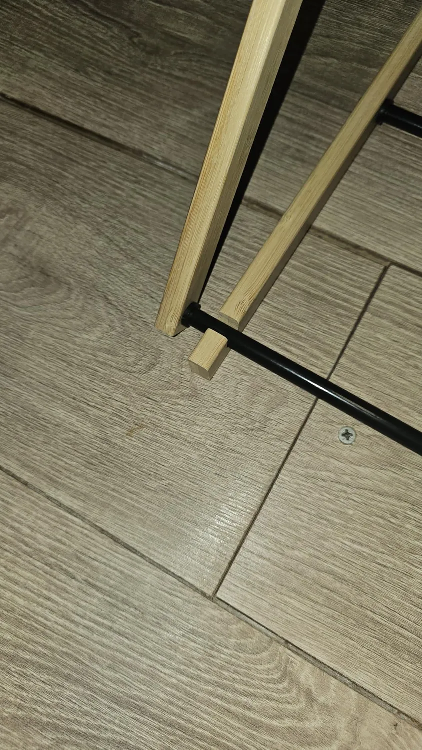Amig Aeria ZenRack Stendino Torre Nero Bambù 5 m