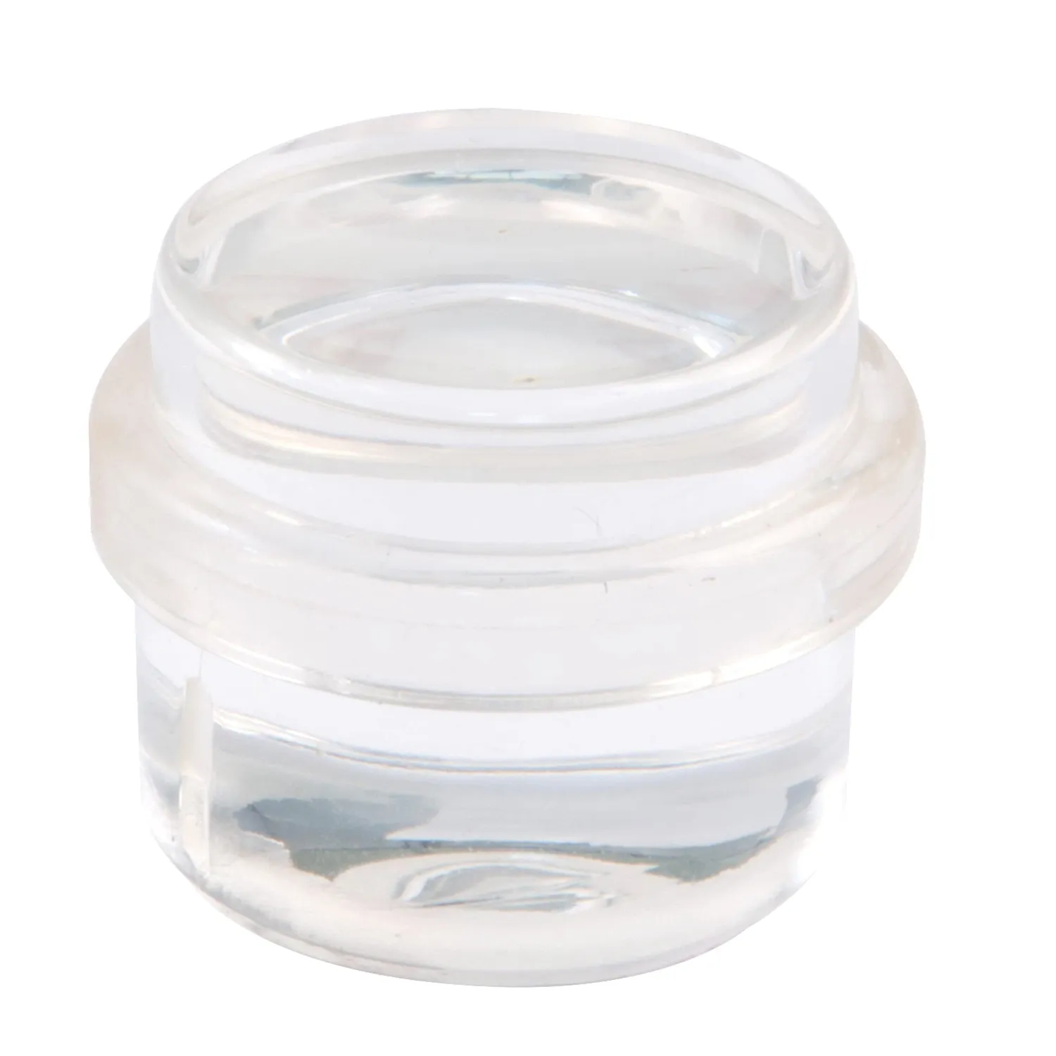 Amig Fermaporta Adesivo Trasparente Gomma Ø30x30 mm