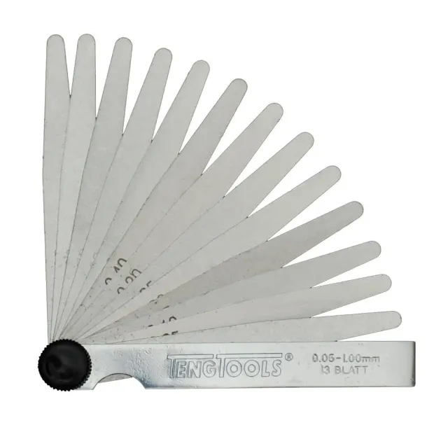 TengTools spessimetro 0,05-1,0 mm 13 lame 100 mm