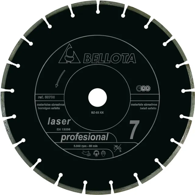 Bellota Materiali Abrasivi Turbo disco diamantato per abrasivi