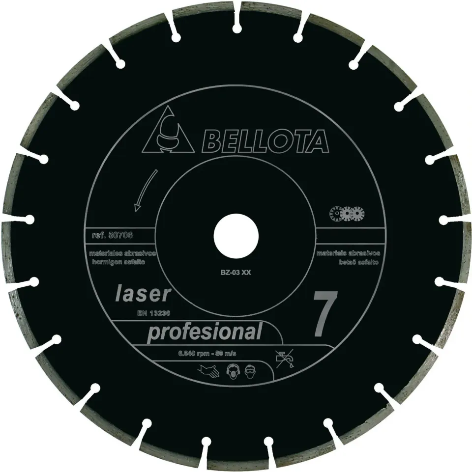 Bellota Materiali Abrasivi Turbo disco diamantato per abrasivi