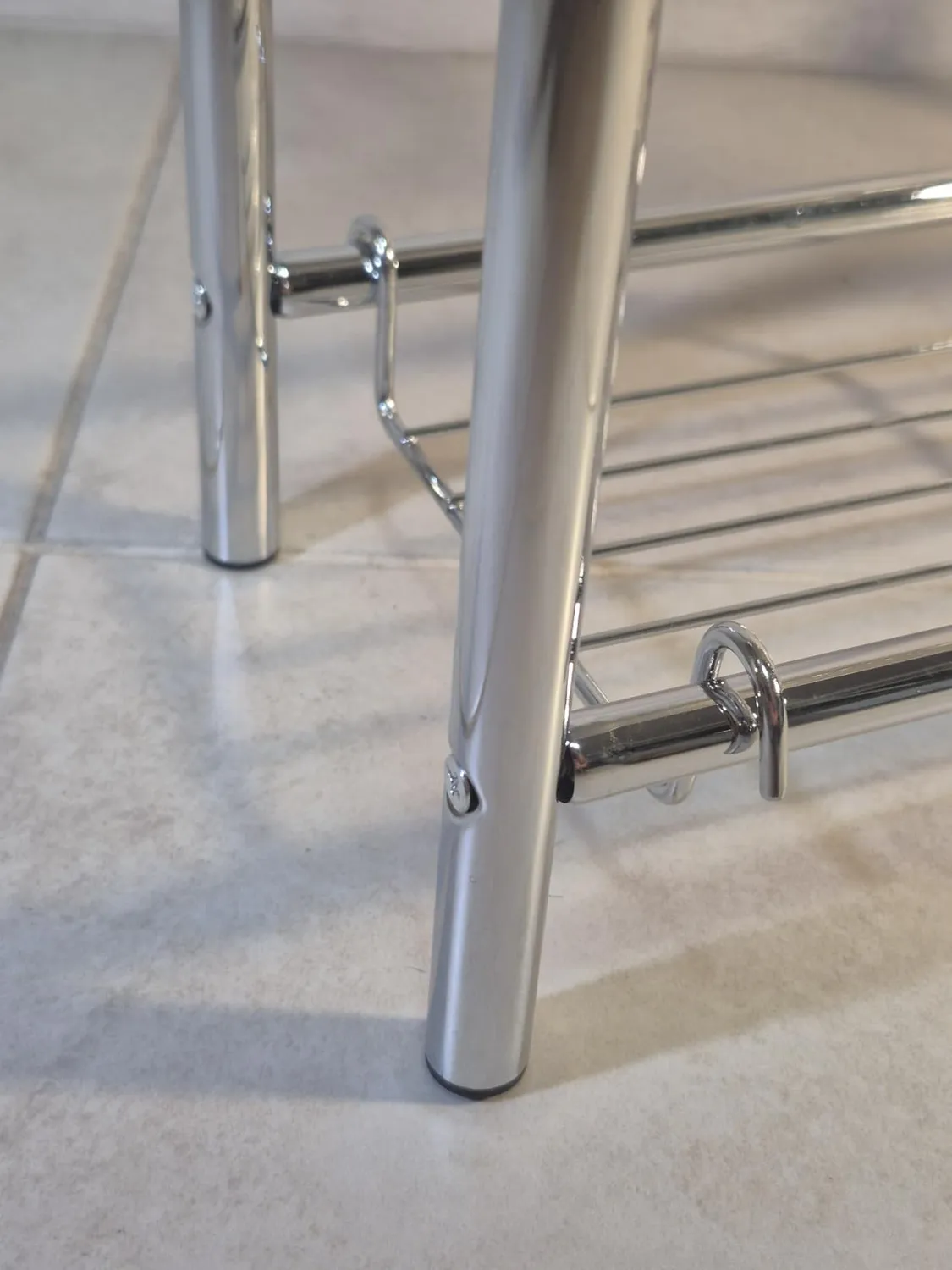Amig Brisa carrello bagno stretto 3 ripiani con ruote