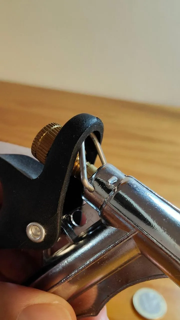Amig Pistola Irrigazione Metallo 140 mm Acciaio Lucido