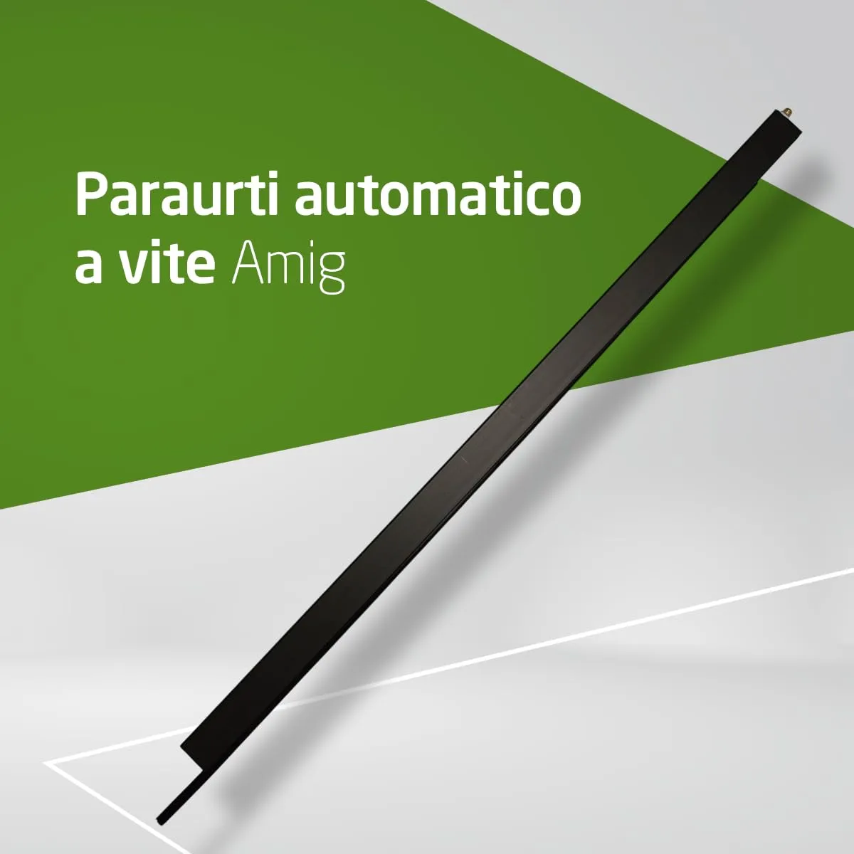 Amig paraspifferi automatico vite alluminio nero 82 cm