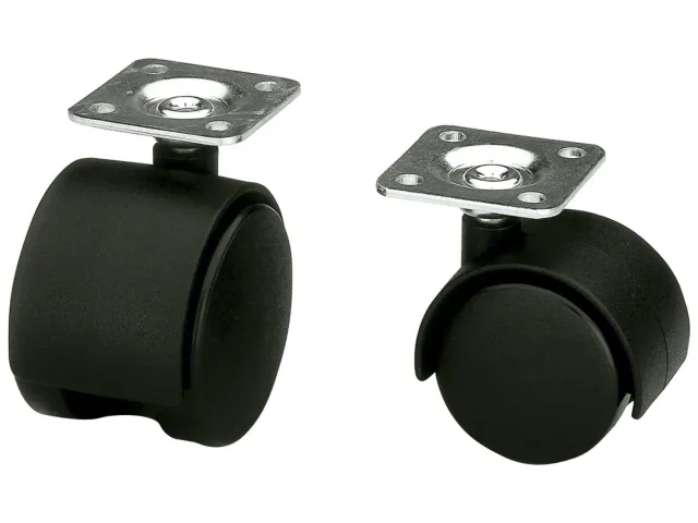 Amig Ruota 1500 ruota per mobile 35 mm nylon nero