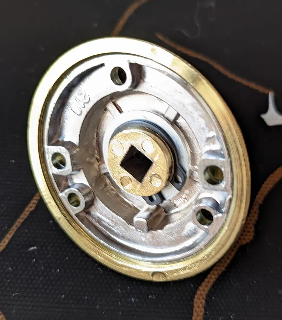Amig 50R-KD pomello con chiave ottonato 35-45 mm