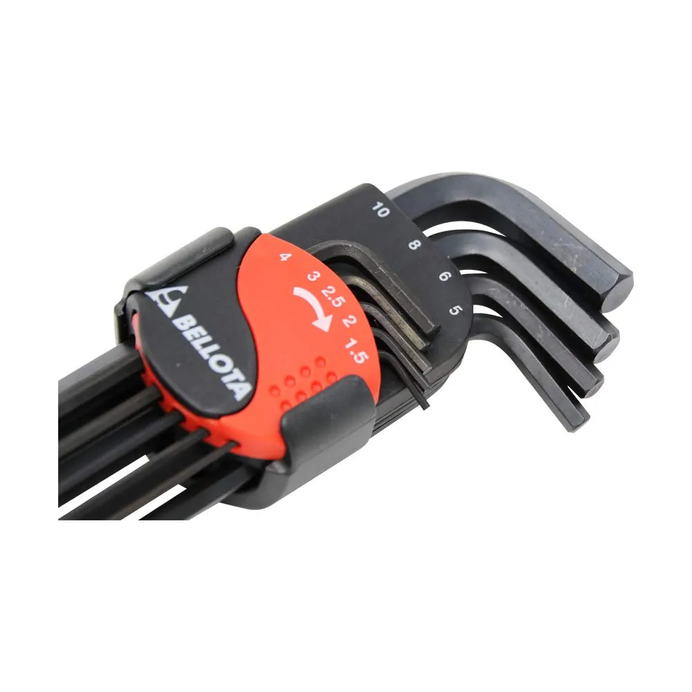 Bellota 6457-9 P chiave fissa esagonale foro passante