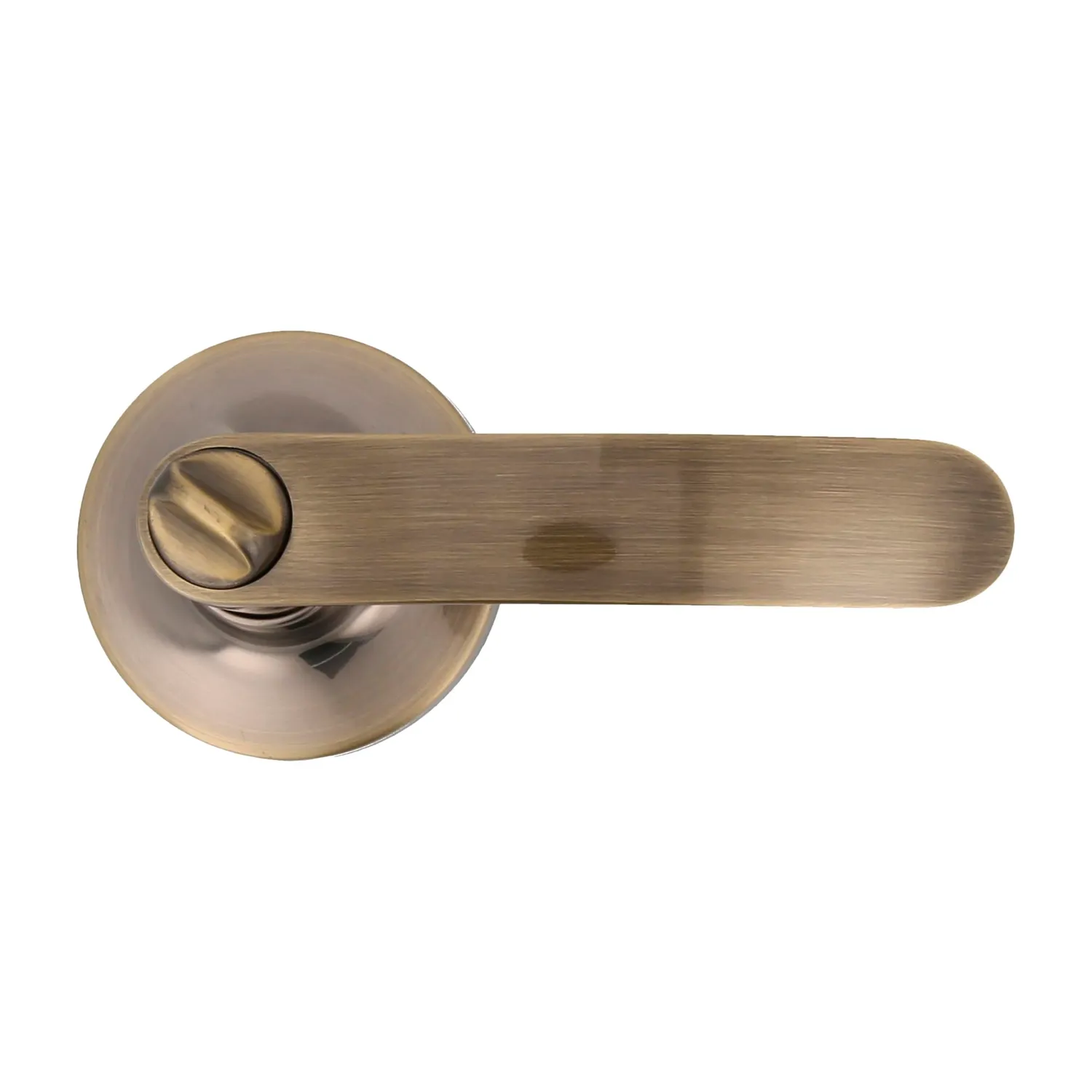 Amig 732 Maniglia Porta Interna Bronzo Cuoio Scrocco