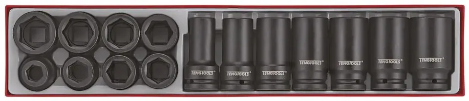 TengTools TTX4 set bussole impatto 3/4 15 pezzi