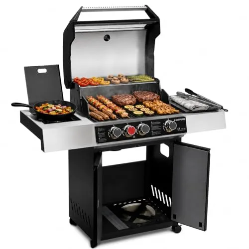 Amig Fireplus GRILL-2 4F barbecue gas XL nero