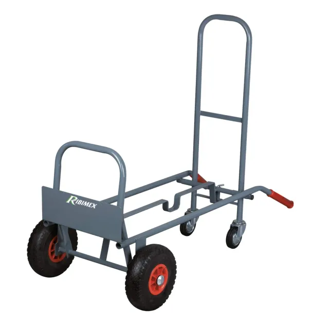 Ribimex PRCD2P carrello 2 posizioni 250 kg 4 ruote