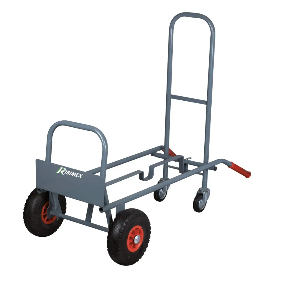 Ribimex PRCD2P carrello 2 posizioni 250 kg 4 ruote