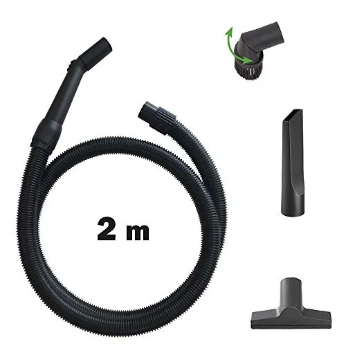 Ribimex kit aspirasolidi aspiracenere 2 m spazzole